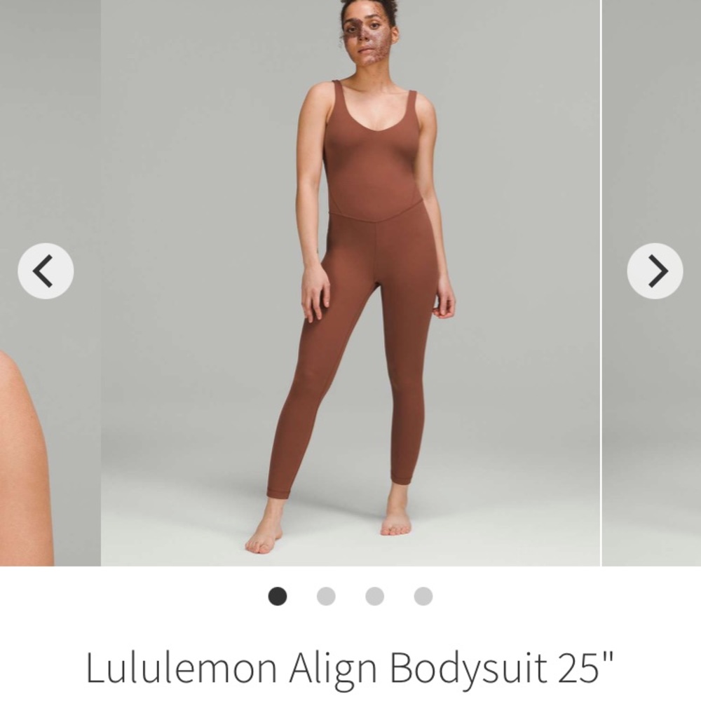 Lululemon align bodysuit 25”